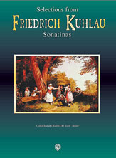 Friedrich Kuhlau Sonatinas piano sheet music cover